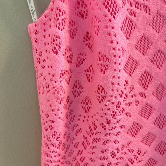Lilly Pulitzer Rayanne Shift Dress Womens Size Small Hot Pink Mini Sleeveless - Picture 7 of 12